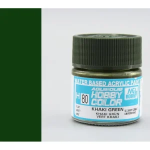 Gunze - Aqueous - H080 - Khaki Green - Khaki zelená 10ml Cenový Hit