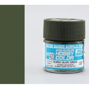 Akční Nabídka Gunze - Aqueous - H420 - RLM80 Olive Green - Olivově zelená 10ml