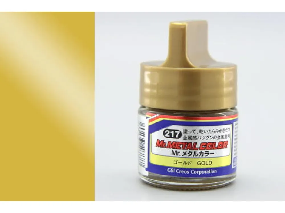 Sleva Gunze - Mr.Metal color - MC217 - Gold - Zlato 10ml
