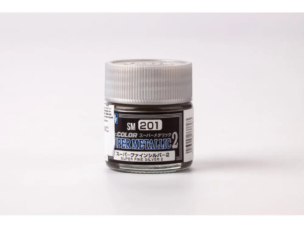 Výprodej Gunze - Mr.Color - Super metalic - SM201 - Super Fine Silver II 10ml
