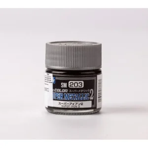 Gunze - Mr.Color - Super metalic - SM203 - Super Iron II 10ml Aktuální