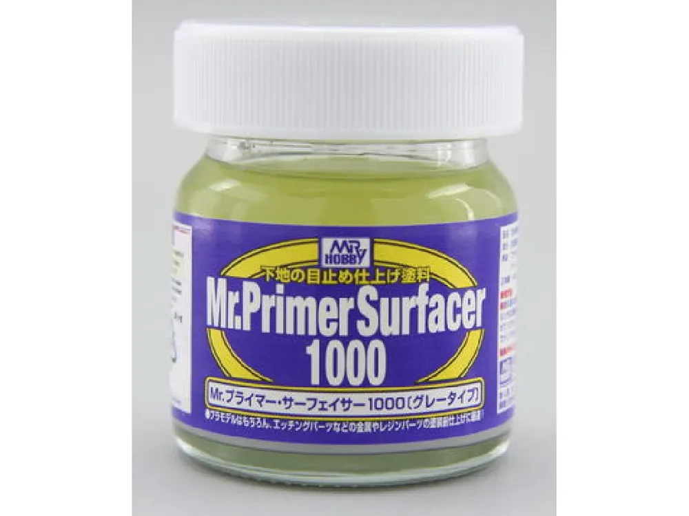 Gunze - SF287 - Mr.Primer Surfacer 1000 - Stříkací tmel 40ml Víkendová Akce