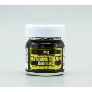 Gunze - SF288 - Mr.Finishing Surfacer 1500 Black - Stříkací tmel černý 40ml Nakupujte Hned