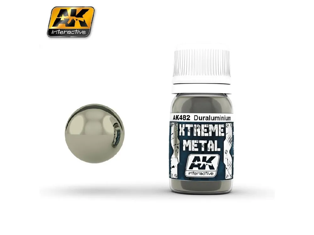 AK Interactive - Xtreme Metal - Duraluminium 30ml. Časově Omezené