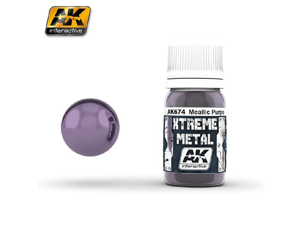 AK Interactive - Xtreme Metal - Metallic Purple 30ml. Nakupujte Hned