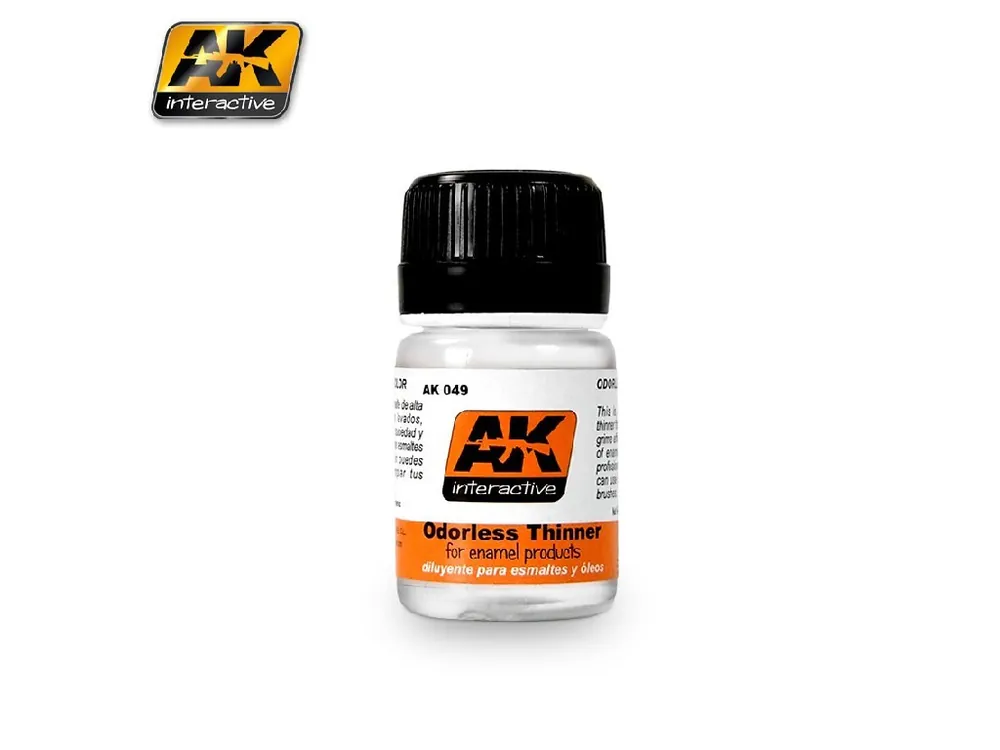 AK Interactive - Odorless Turpentine 35ml. Přímo Od Výrobce