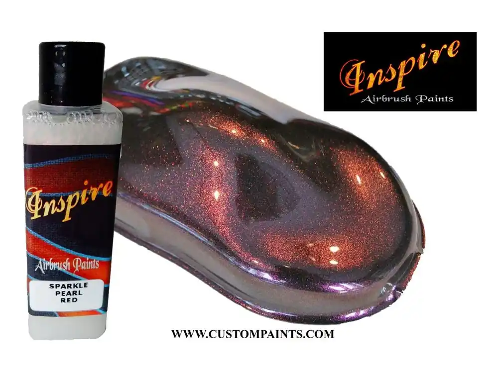 Inspire Sparkle Pearl Red 100ml Pouze Dnes