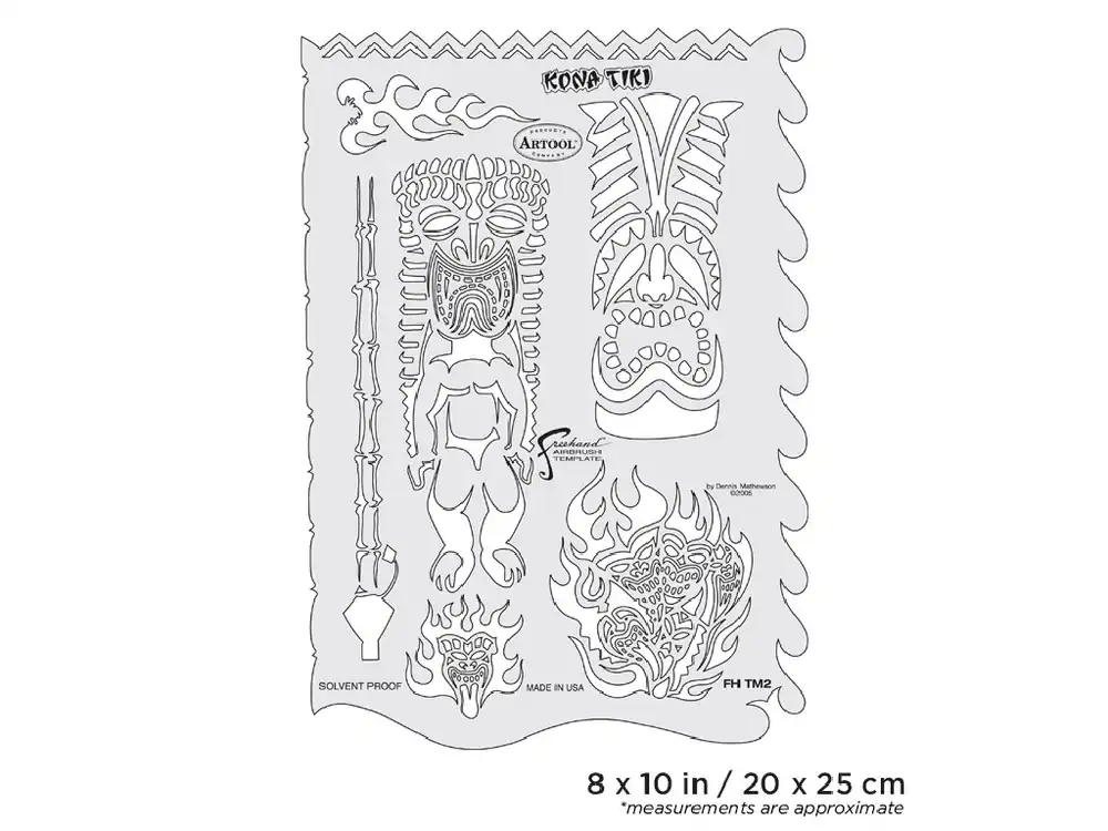 Sezónní Sleva Artool FH TM 2 - Kona Tiki Template