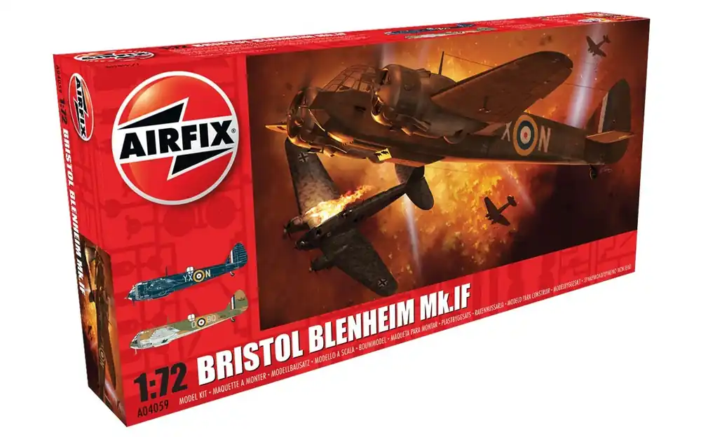 Airfix - A04059 - BISTOL BLENHEIM MK1f 1 72 Nízká Cena