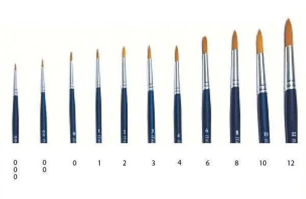 Brush Synthetic Round 51209 - kulatý syntetický štětec (velikost 6) Kup Teď
