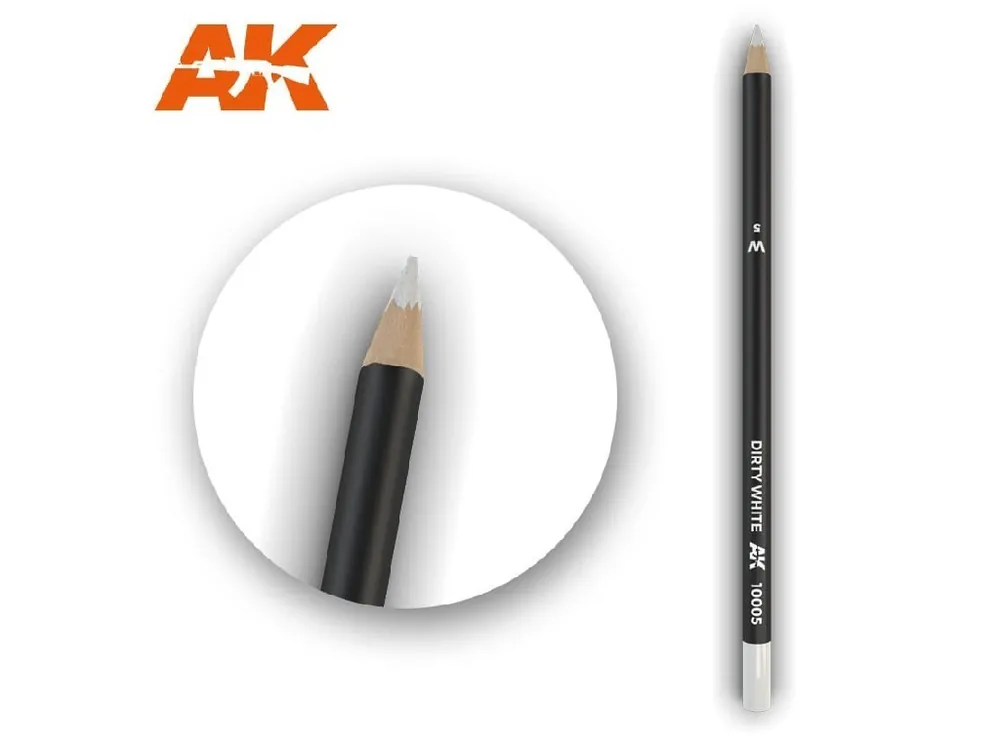 AK Interactive - AK10005 - Akvarelová tužka na odřeniny - Dirty White Cenová Bomba