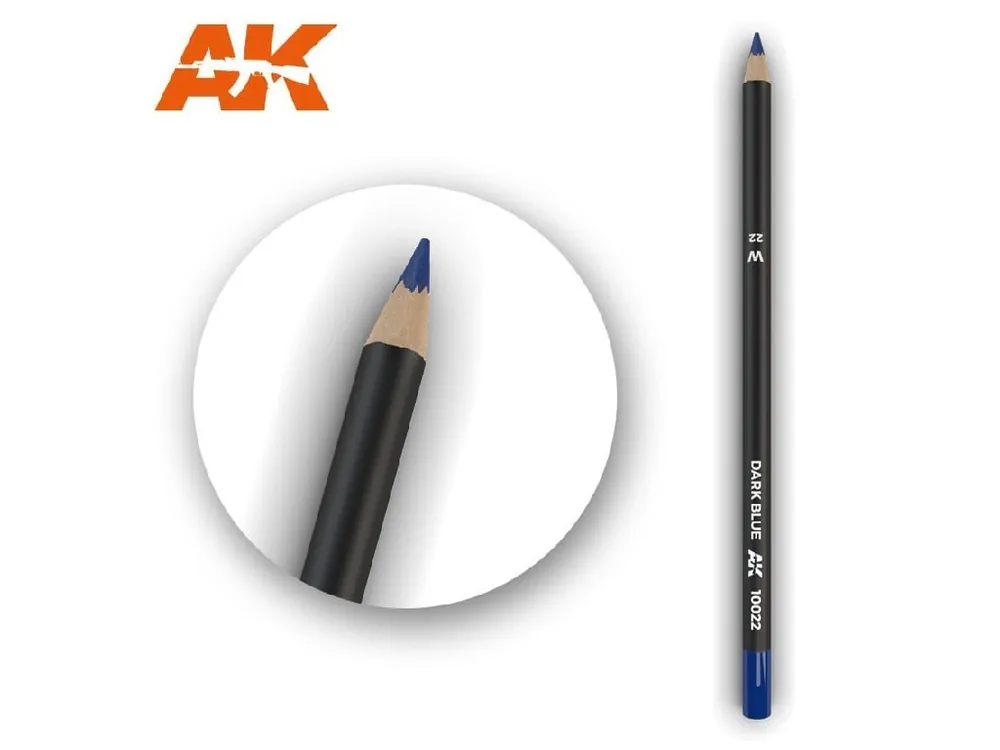 AK Interactive - AK10022 - Akvarelová tužka na odřeniny - Dark Blue Zlevněný
