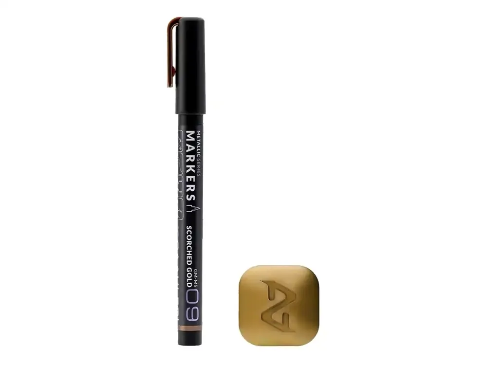 Dokud Zásoby Vydrží Gaahleri - metalický popisovač 45190 - Scorched Gold 09