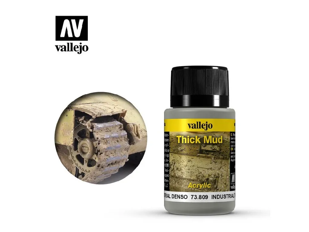 Poslední Šance Vallejo - Weathering Effects 73809 Industrial Thick Mud 40 ml.