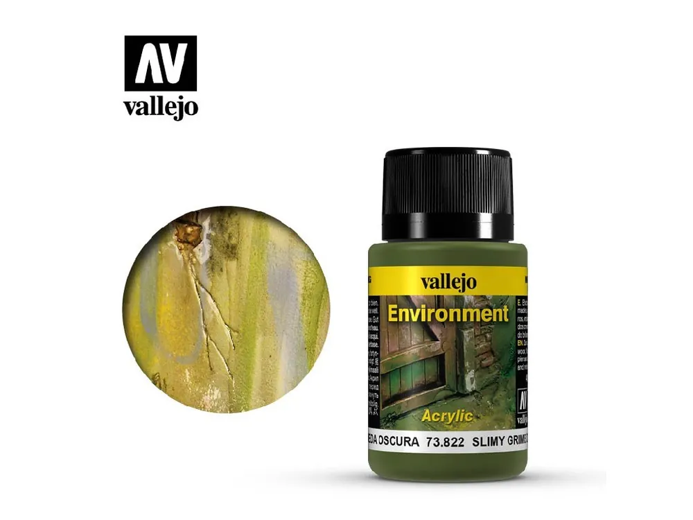 Vallejo - Weathering Effects 73822 Slimy Grime Dark 40 ml. Aktuální