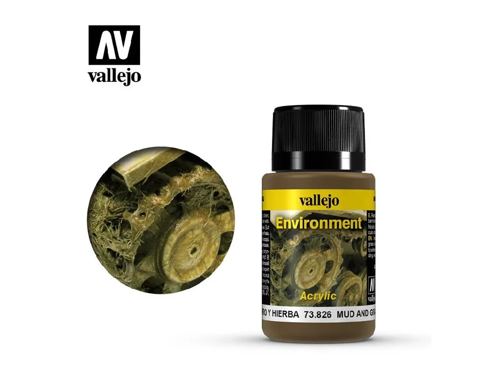 Akce Vallejo - Weathering Effects 73826 Mud and Grass Effect 40 ml.