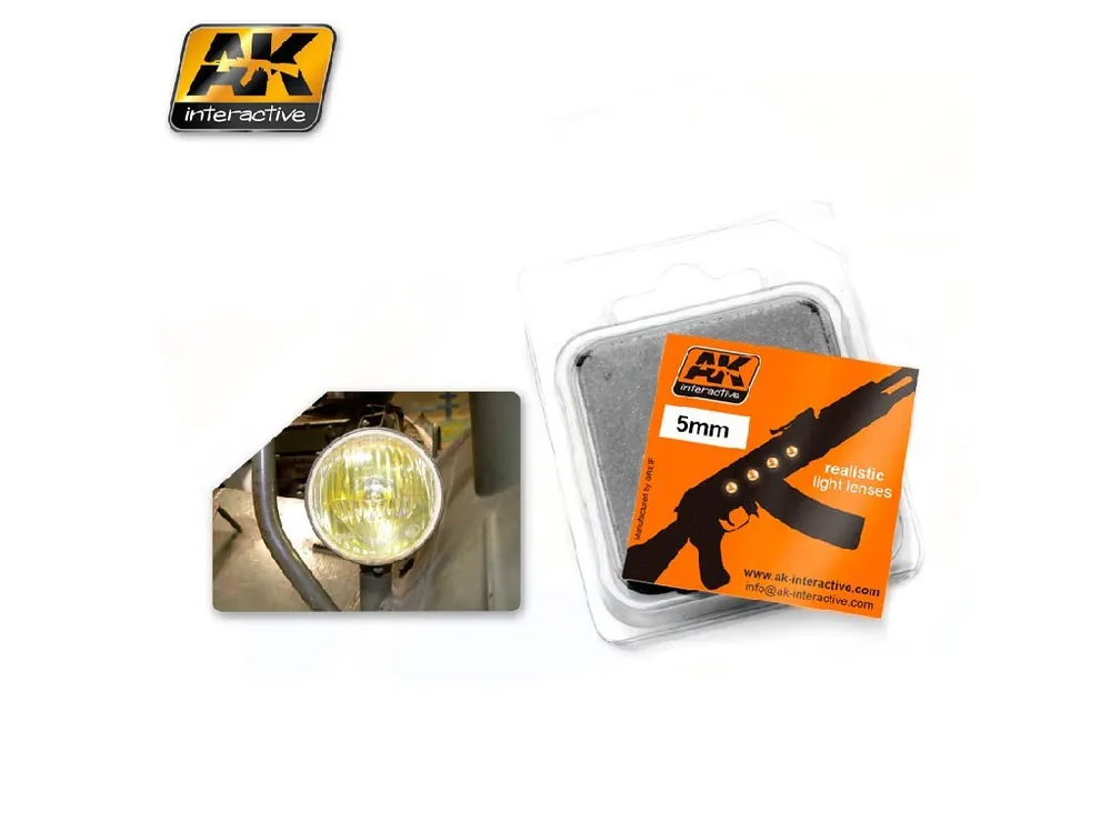 AK Interactive - AK220 - světla - Amber 5 mm Sleva