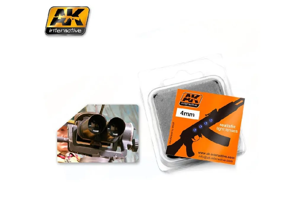 Speciální Cena AK Interactive - AK227 - světla - Optic Colour 4 mm