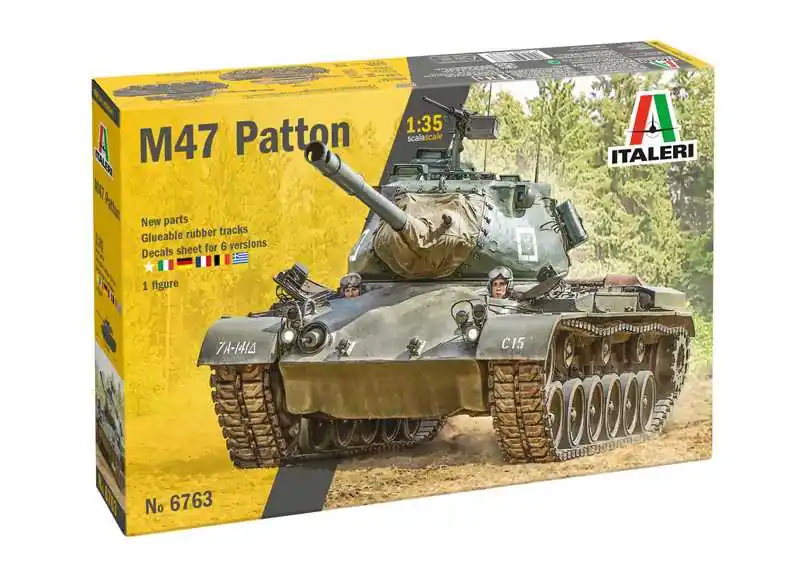 Italeri - 6763 - M47 Patton 1 35 Must-Have