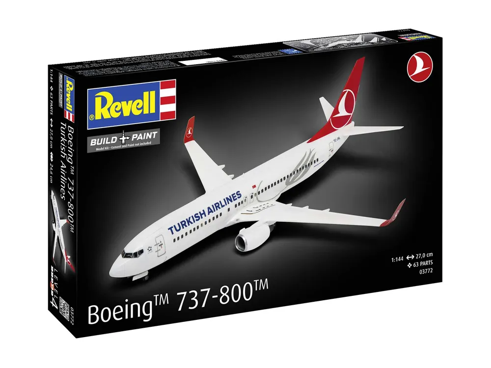 Zlevněný Revell - 03772 - Boeing 737-800 "Turkish Airlines" 1 144