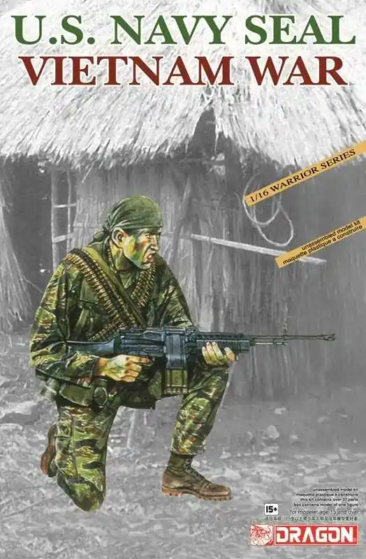Jen Po Omezenou Doba Dragon - 1607 - U.S.NAVY SEAL, VIETNAM WAR 1 16
