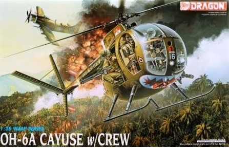 Dragon - 3310 - OH-6A CAYUSE w/CREW 1 35 Koupit Online