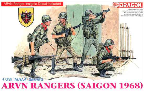 Dragon - 3314 - ARVN RANGERS SAIGON 1968 1 35 Tovární Cena