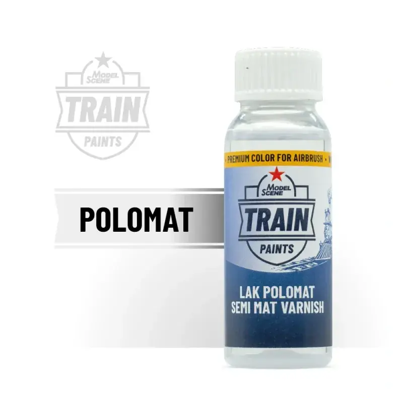 Oblíbený Lak MS Train Paints, polomatný, 30 ml, Model Scene 60.003