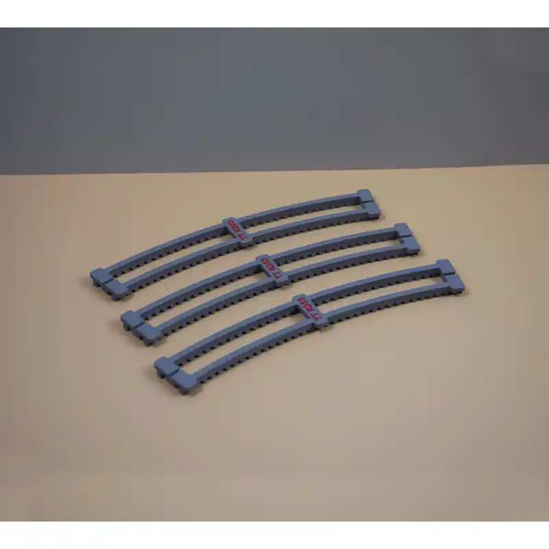Hit Sezóny Kolejová šablona oblouková pro kolejivo Tillig, R 353 mm, 3 kusy, TT, AV Model PO-006-2