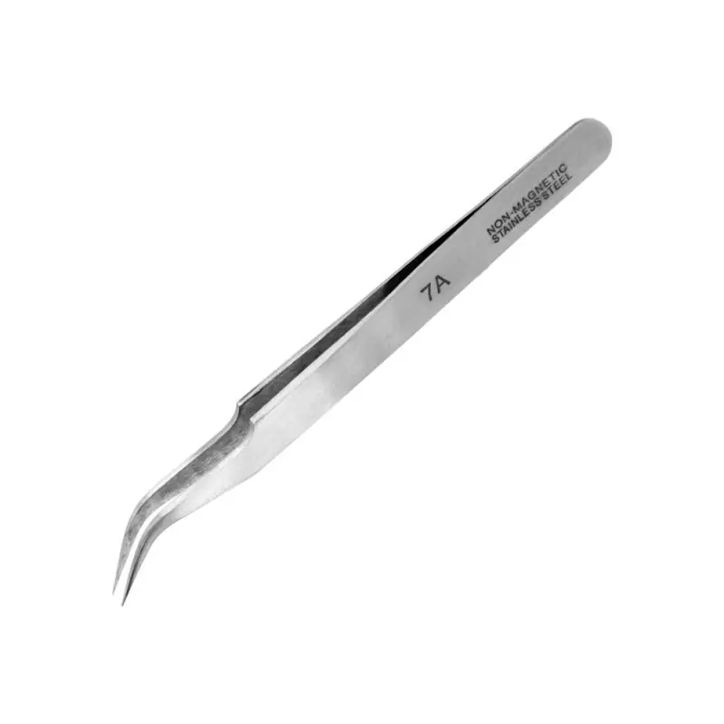 Pinzeta špičatá zahnutá, se zvláště štíhlými hroty, 115 mm, nerez, Modelcraft PTW2185/7 Víkendová Akce