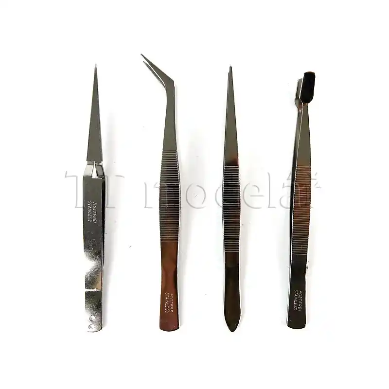 Sada pinzet, délka cca 120 mm, nerez, 4 kusy, Proedge 53390, Excel 30416 Tovární Cena