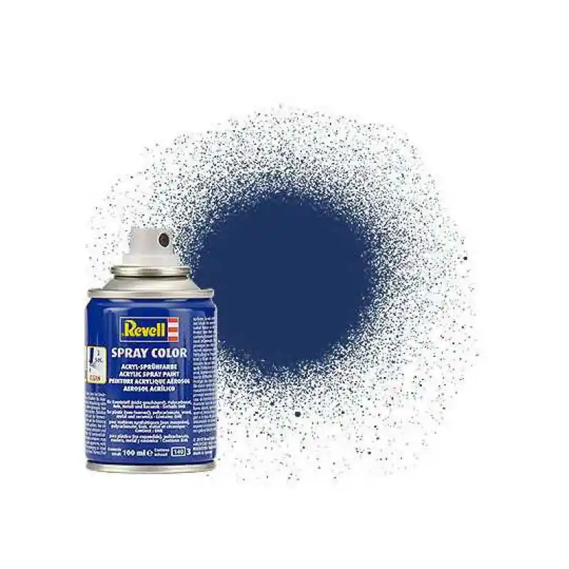 Barva ve spreji, RBR modrá (RBR blue), 100 ml, Revell 34200 Přímo Od Výrobce