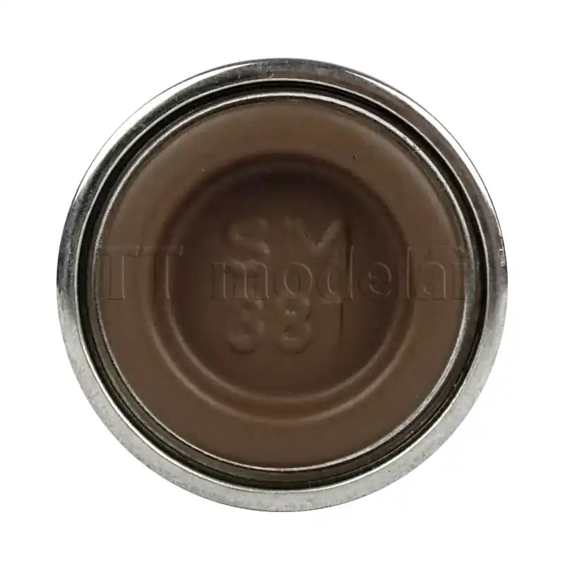 Vysoce Kvalitní Barva emailová, hedvábná hnědá (brown silk), 14 ml, č. SM 381, Revell 32381
