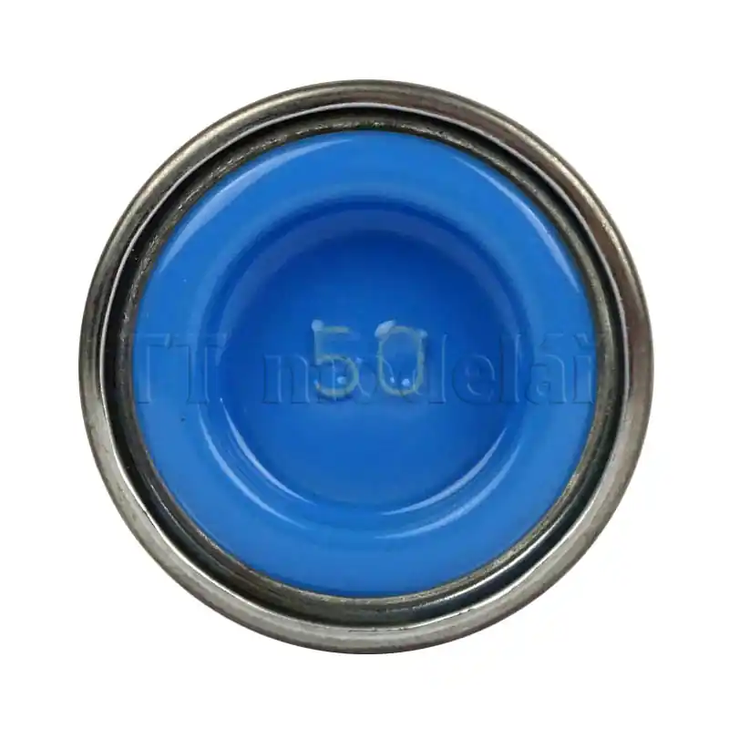 Barva emailová, lesklá světle modrá (light blue gloss), 14 ml, č. 50, Revell 32150 Levný