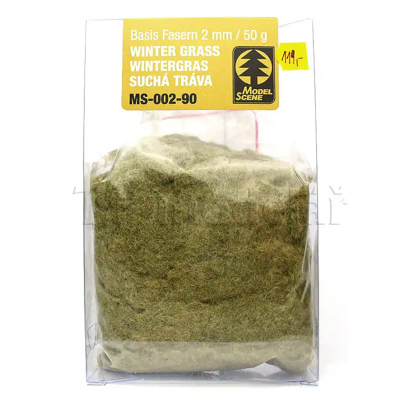 Levný Statická tráva 2 mm – suchá tráva – flokovací podklad 50 g, Model Scene 002-90