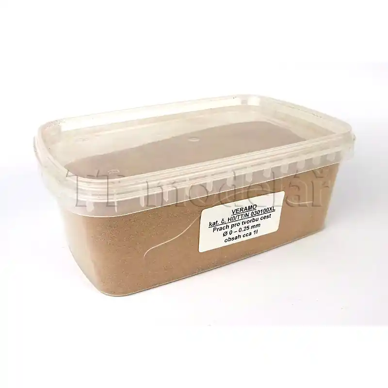 Nejprodávanější Prach pro tvorbu cest, frakce 0 - 0,25 mm, TT, Veramo TT030100XL