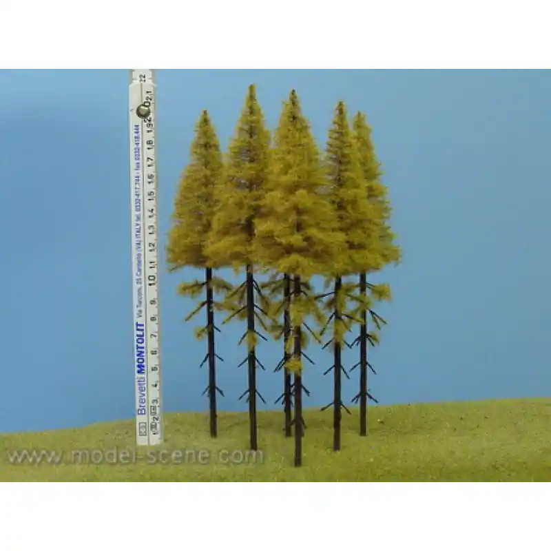 Modřín s kmenem podzimní, výška 200 mm (v reálu 24 m), Model Scene MK204 Speciální Cena