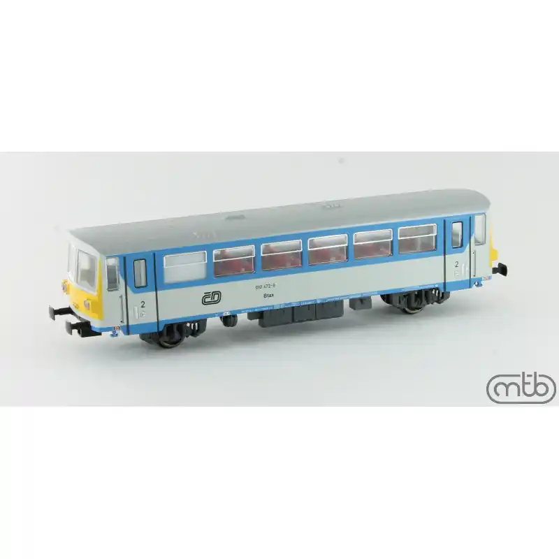 Přípojný vůz Btax 010 742, ČD, V. epocha, TT, MTB H0CDBTAX010472 Akční Nabídka