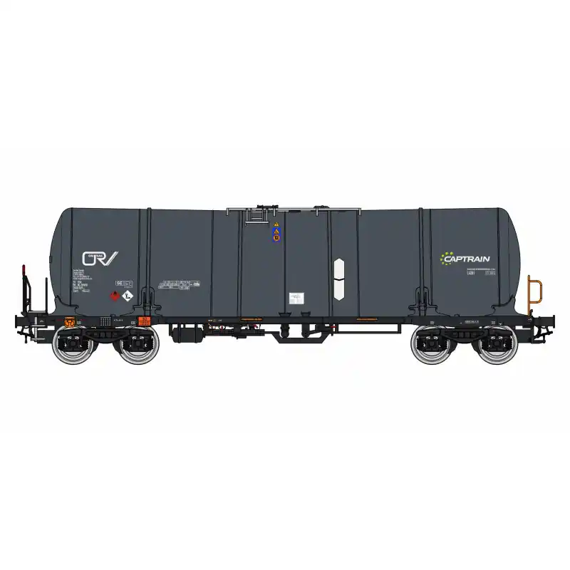 Kotlový vůz Zans 88 ORV / Captrain, VI. epocha, H0, IGRA MODEL 96210072 Hit Sezóny