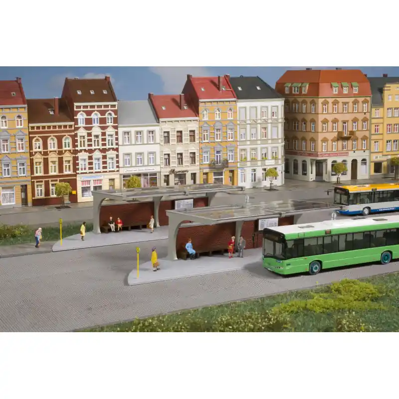 Rychlé Dodání Stavebnice, zastávky/nástupiště autobusu, H0, Auhagen 11485