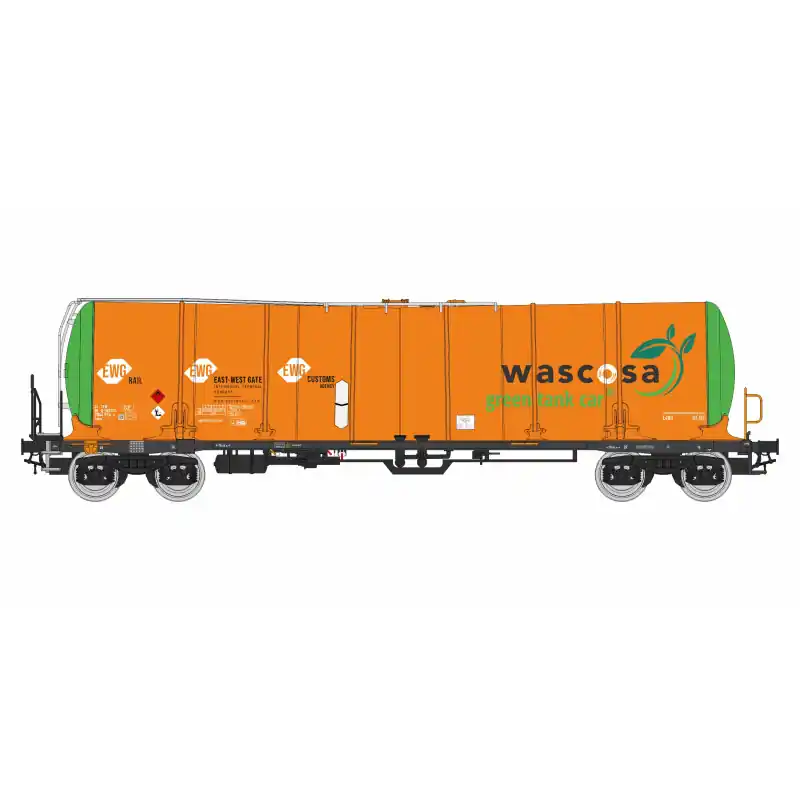 Kotlový vůz Zans 98 Wascosa / EWG, VI. epocha, H0, IGRA MODEL 96110047 Cenová Bomba