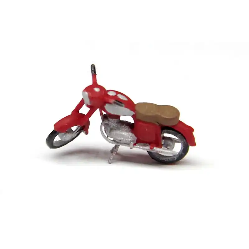 Expresní Doručení Motocykl Jawa 250 na stojanu, nebarvený, H0, TT Jeník H0J01