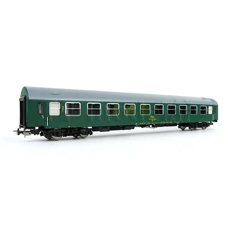 Zlevněný Osobní vůz Bm 2. třídy, typ Y, ČSD, IV. epocha, H0, Piko 58568