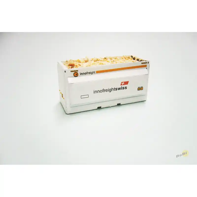 Kontejner ,,Innofreight Swiss", H0, BuBiModel h070062 Vysoce Kvalitní