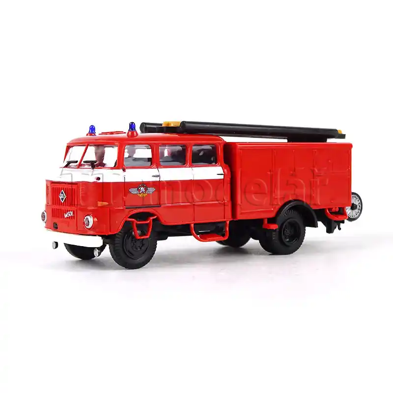 Hasičský automobil IFA W50 L LF16, hasiči Friedrichshagen, H0, Busch 95195 Cenový Hit
