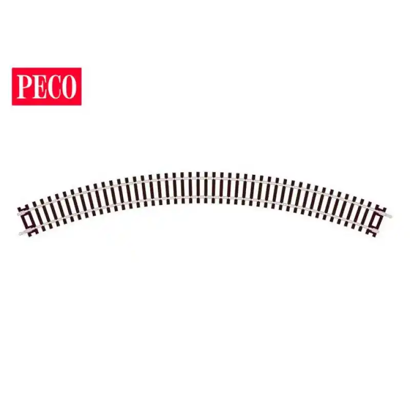 Oblouková kolej SETRACK, poloměr 438 mm, 45˚, H0, Peco ST-226 Aktuální