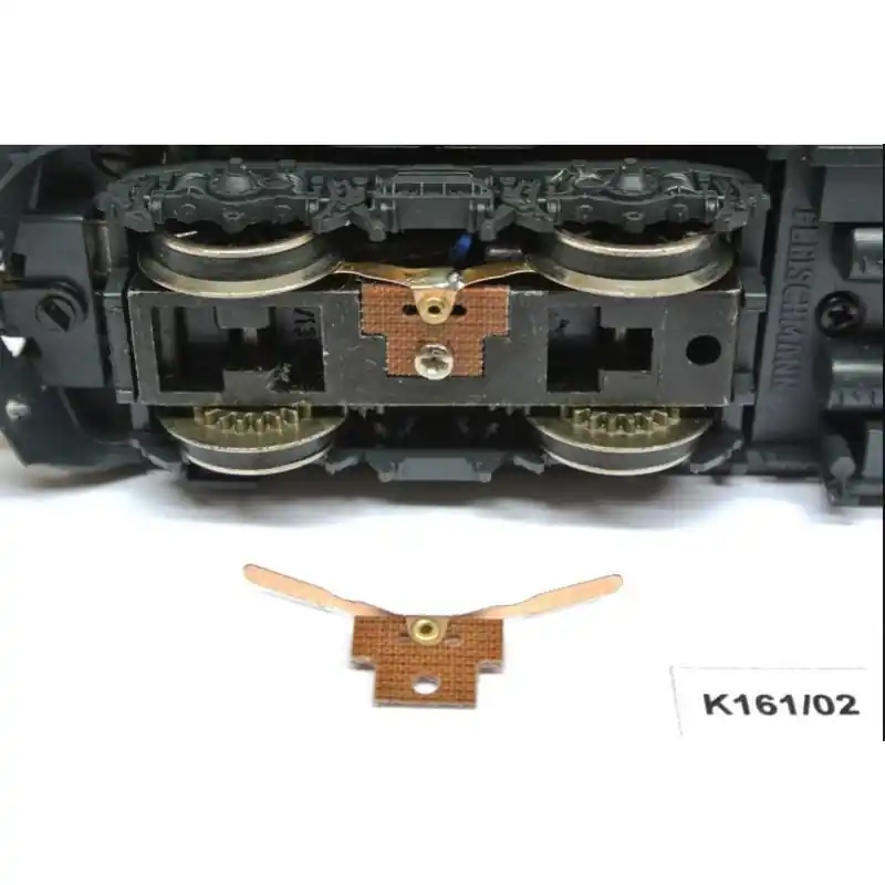 Kontakt pro lokomotivy Fleischmann 614002, izolovaný sběrač z kol, 1 kus, H0, KaModel KAMK161/02 Novinka