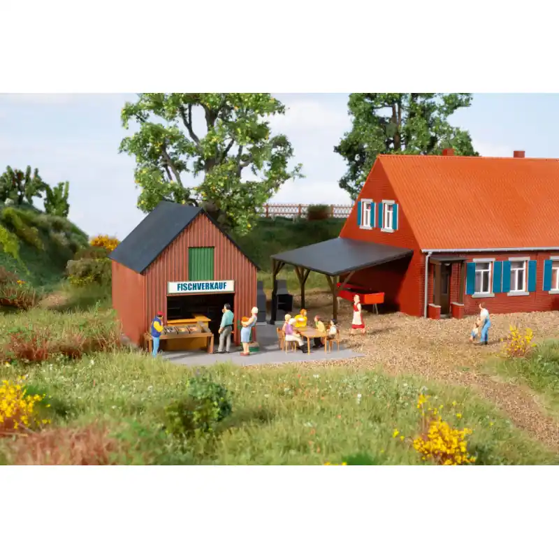 Farmářský obchod, H0, Auhagen 11475 Přímo Od Výrobce