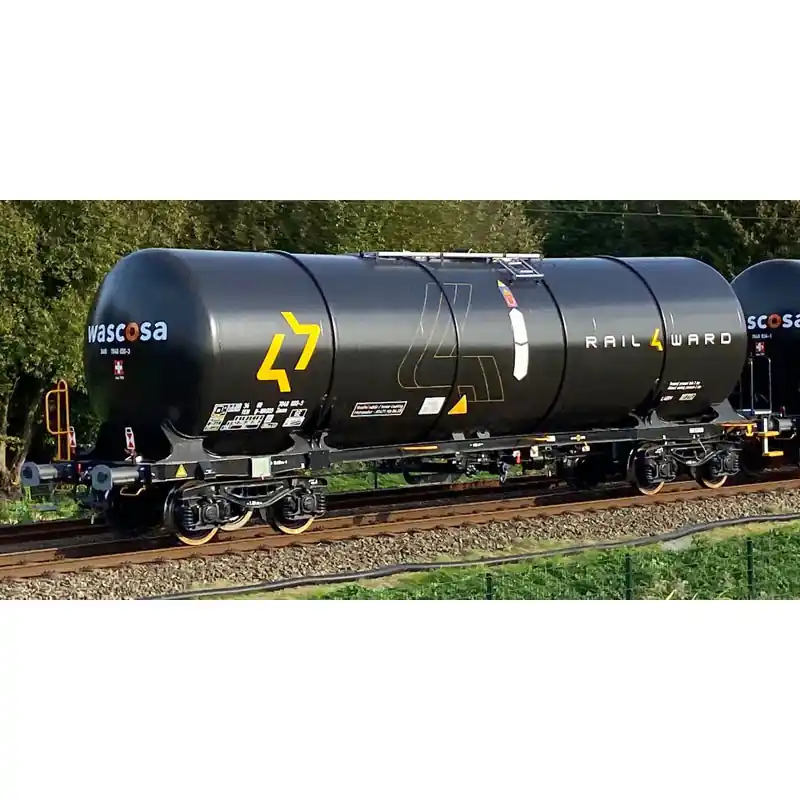 Kotlový vůz Zacns 88 Wascosa / RAIL4WARD JET-A1, VI. epocha, H0, IGRA MODEL 96210043 Sezónní Sleva