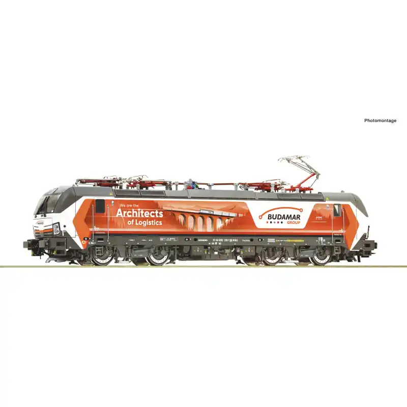 Cenová Bomba Elektrická lokomotiva 383 220-1, Budamar, H0, zvuková verze, VI. epocha, Roco 70070